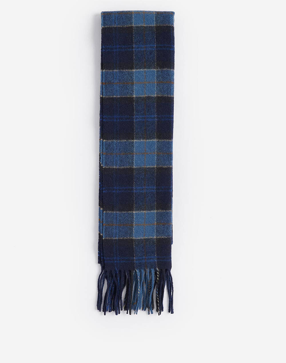 BARBOUR TARTAN LAMBSWOOL SCARF FULAR