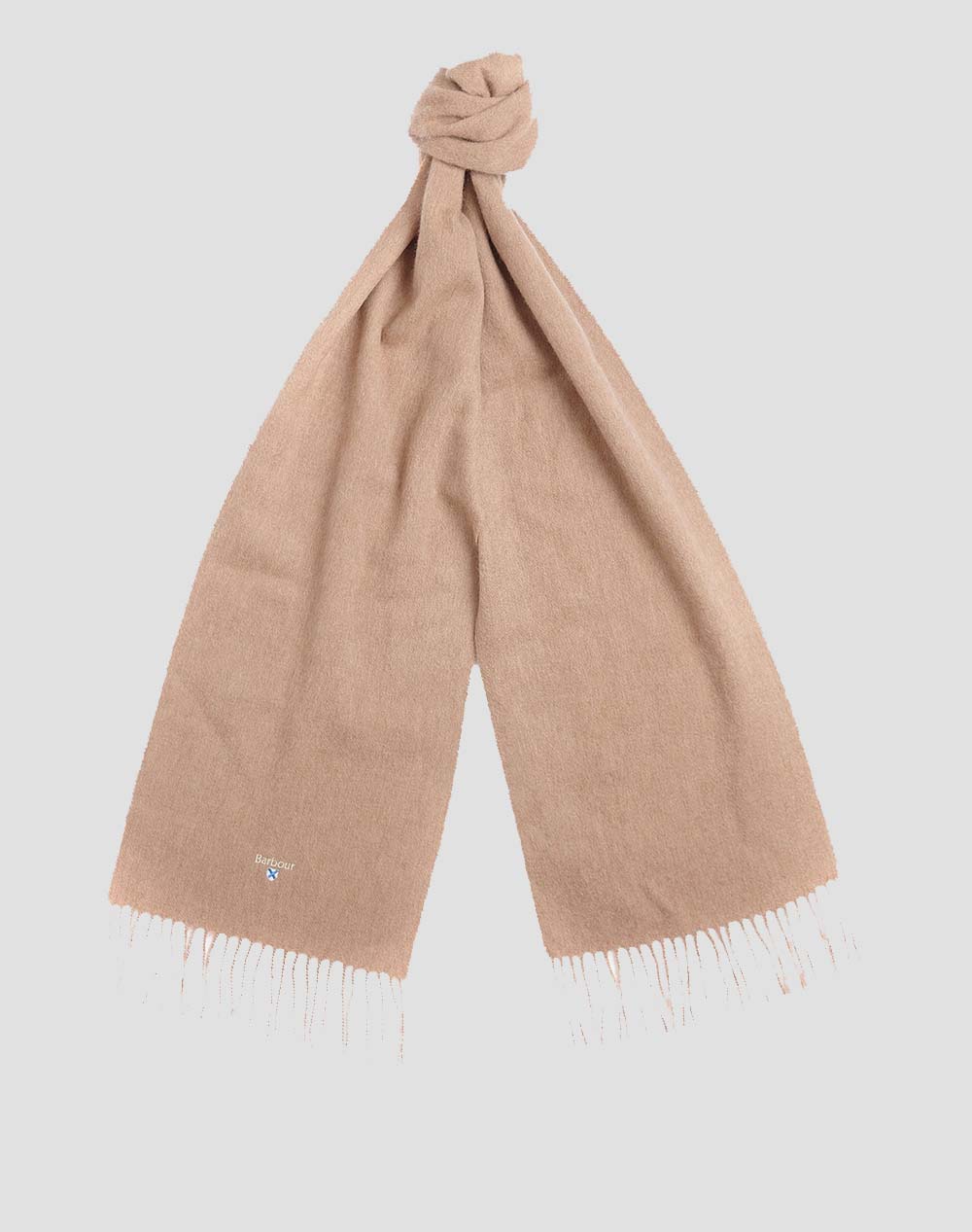 BARBOUR PLAIN LAMBSWOOL SCARF FULAR