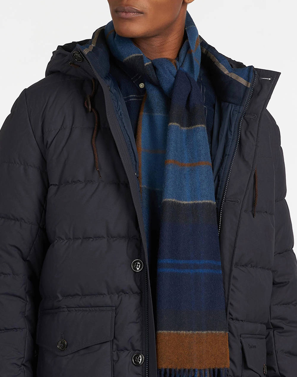 BARBOUR INVERNESS TARTAN SCARF FULAR