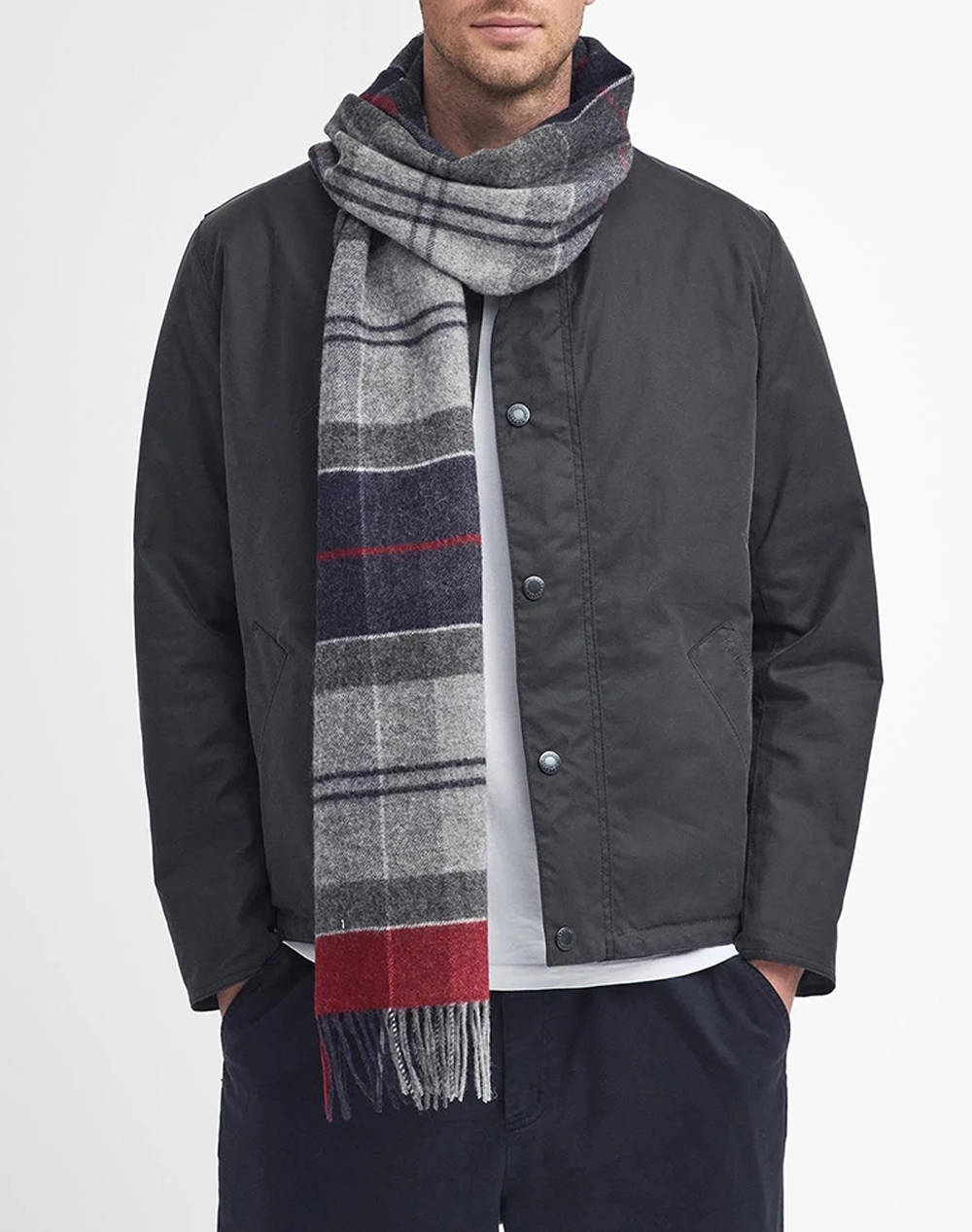 BARBOUR INVERNESS TARTAN SCARF FULAR