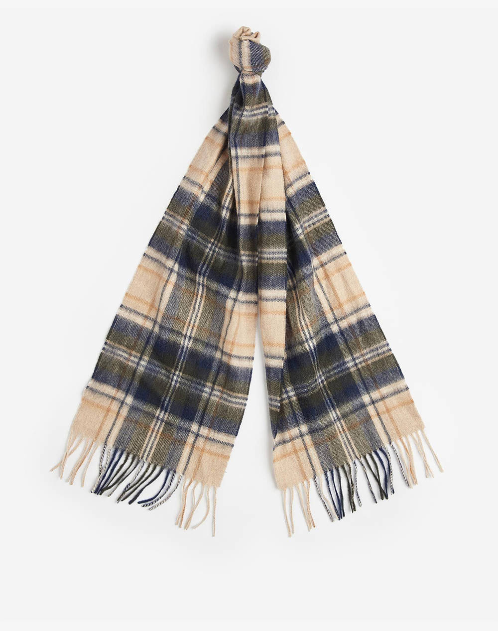 BARBOUR NEW CHECK TARTAN SCARF FULAR