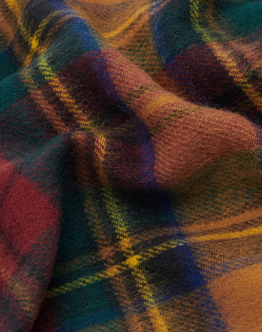 BARBOUR NEW CHECK TARTAN SCARF FULAR