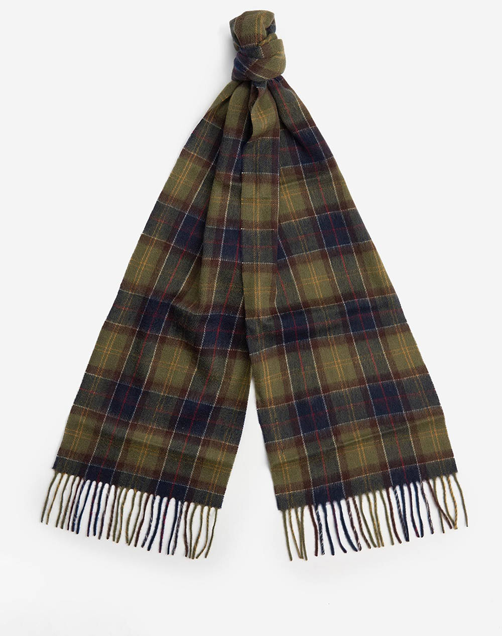 BARBOUR TARTAN SCARF & GLOVE GIFT SET SET FULAR-MANUSI