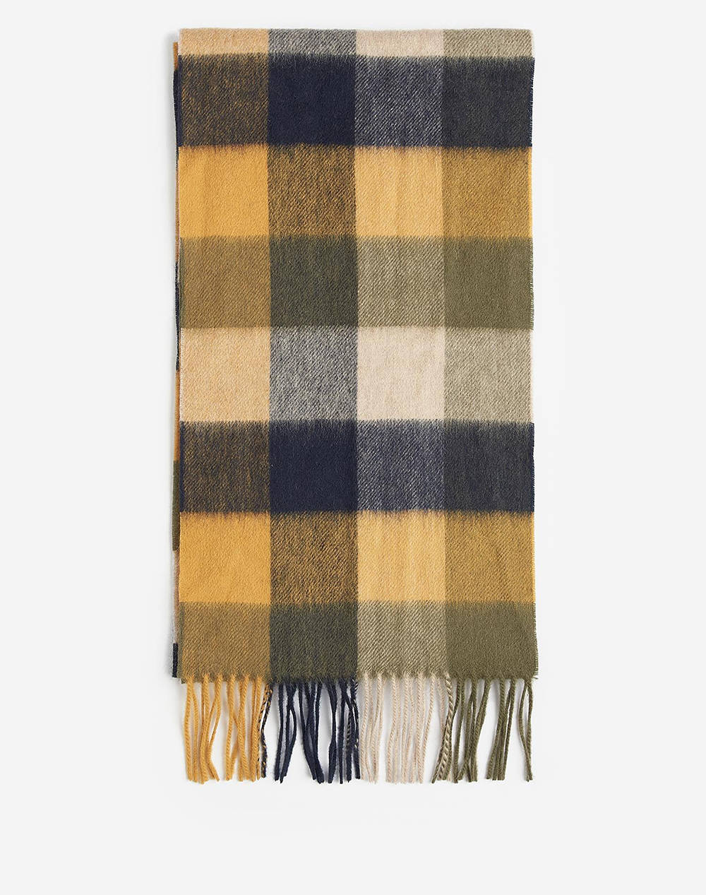 BARBOUR LAMBSWOOL TATTERSALL SCARF FULAR