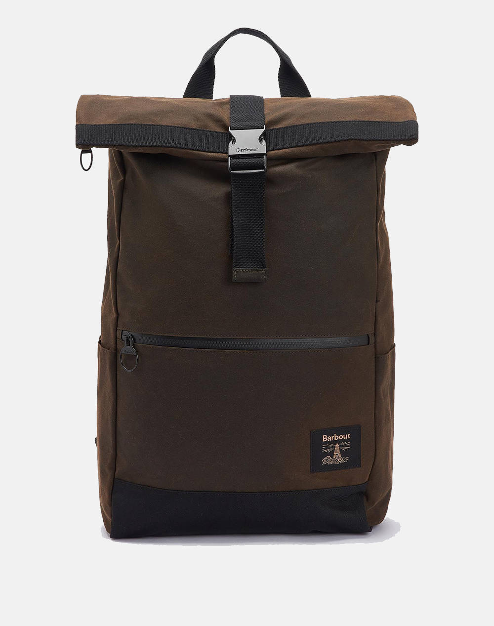 BARBOUR FIELD WAX FOLD OVER TOP BACKPACK GEANTA BACKPACK (Dimensiuni: 68/51 x 41 x 15 cm.)