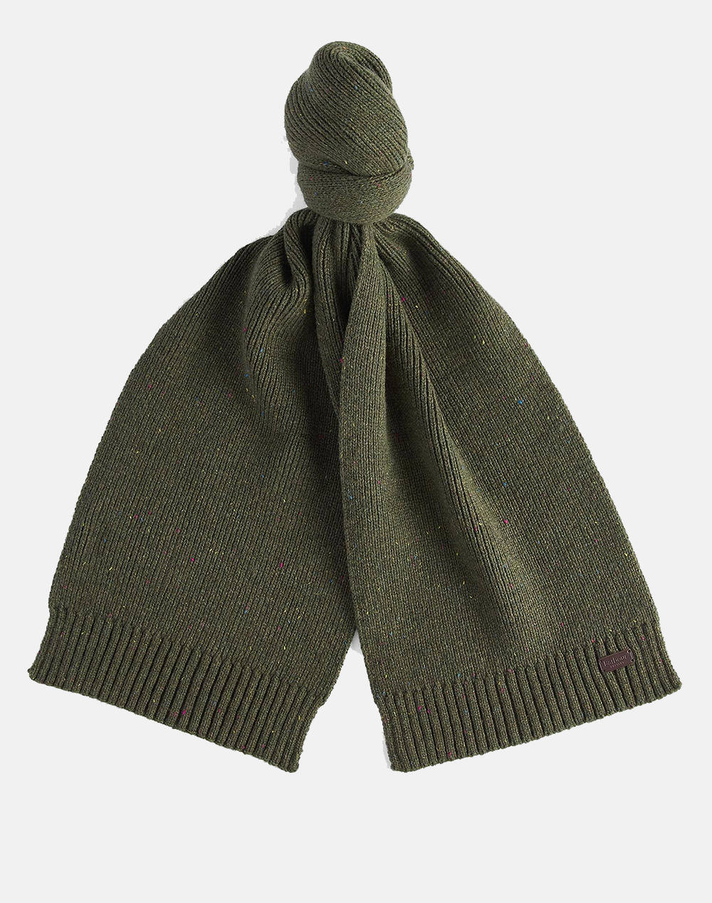 BARBOUR CARLTON FLECK BEANIE & SCARF GIFT SET FES-FULAR