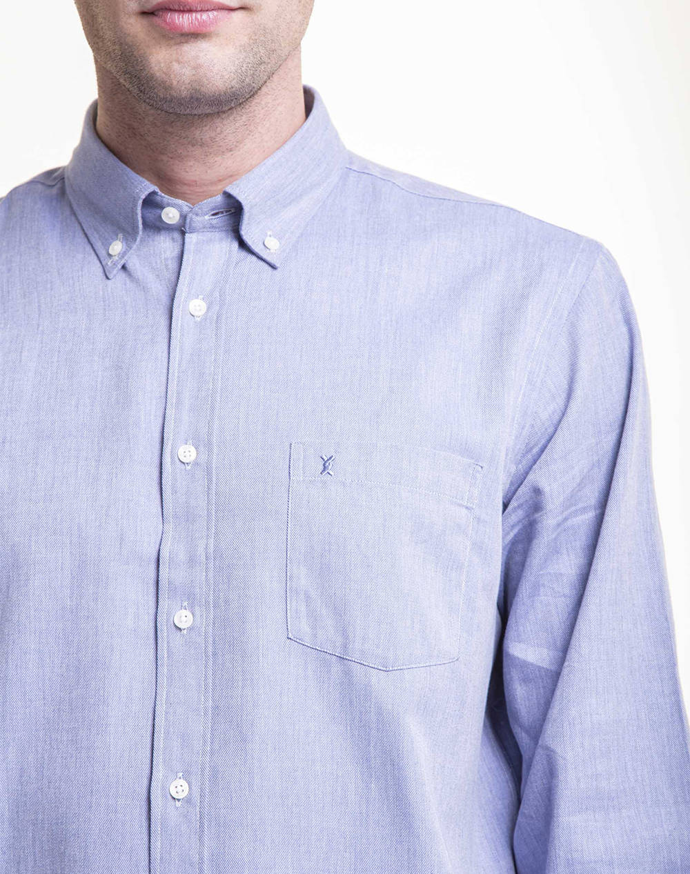 THE BOSTONIANS CAMASA REGULAR FIT Plain FLANNEL Button-down Regular Fit