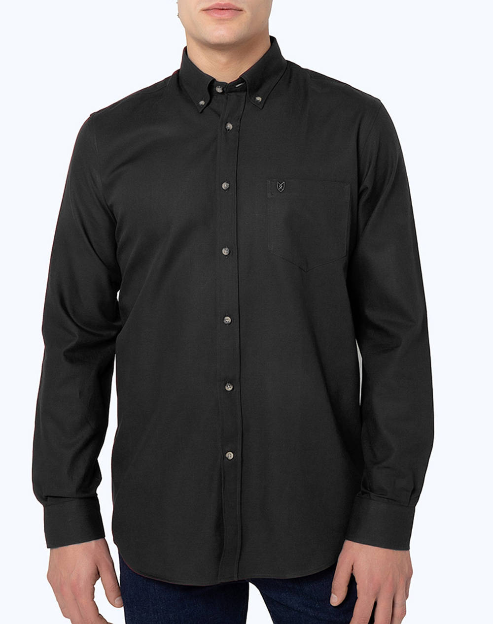 THE BOSTONIANS CAMASA TWILL REGULAR FIT Plain TWILL Button-down Regular Fit