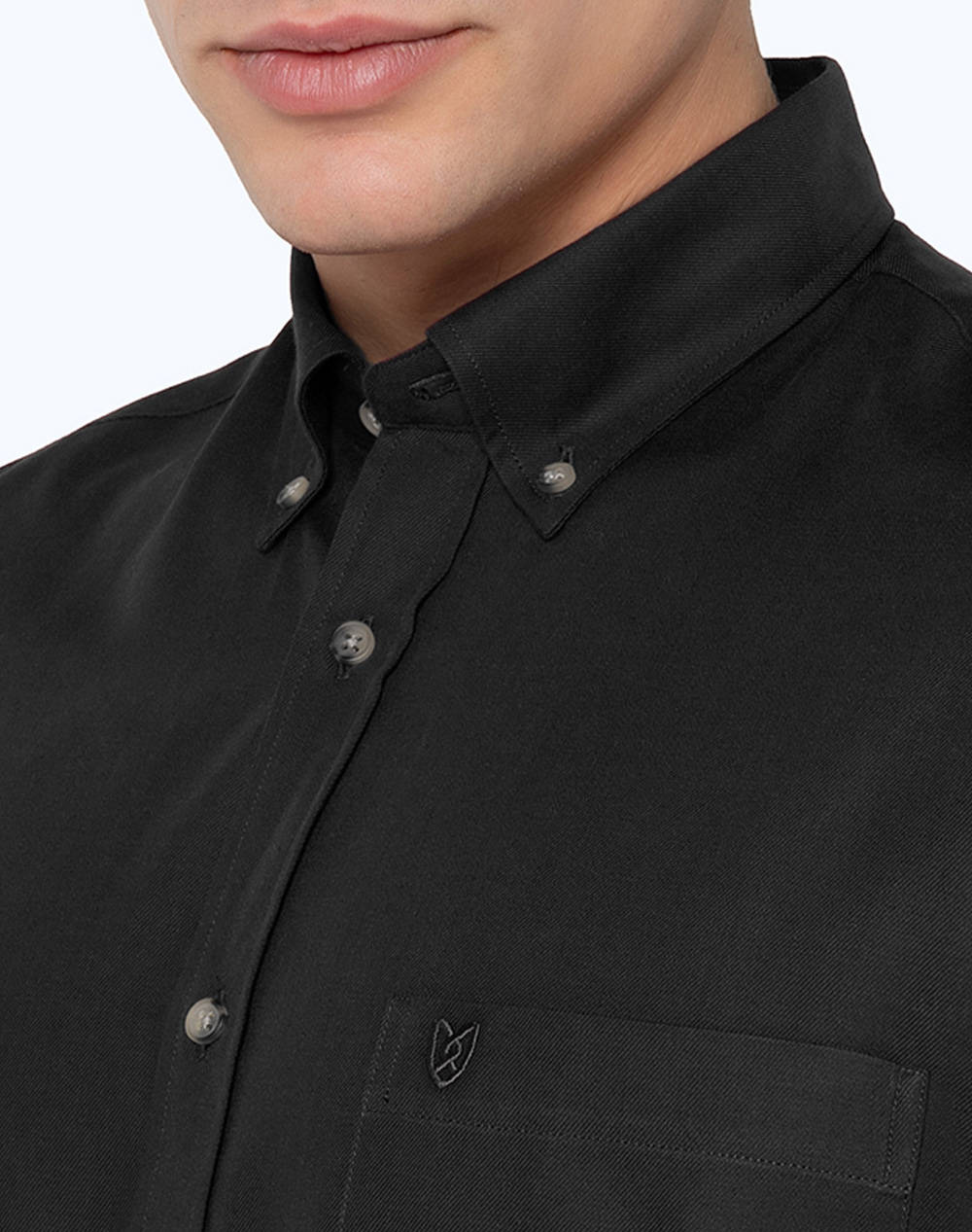 THE BOSTONIANS CAMASA TWILL REGULAR FIT Plain TWILL Button-down Regular Fit