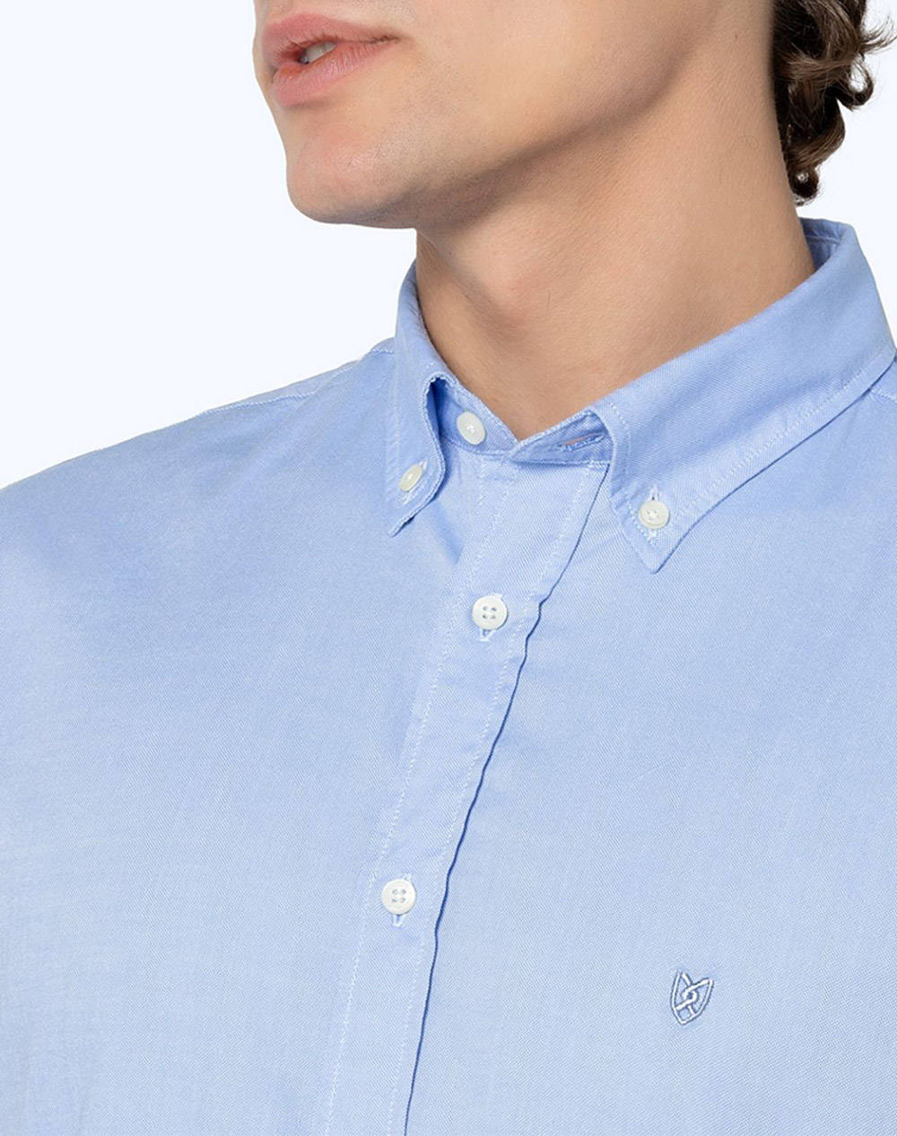 THE BOSTONIANS CAMASA OXFORD REGULAR FIT Plain OXFORD Button-down Regular Fit