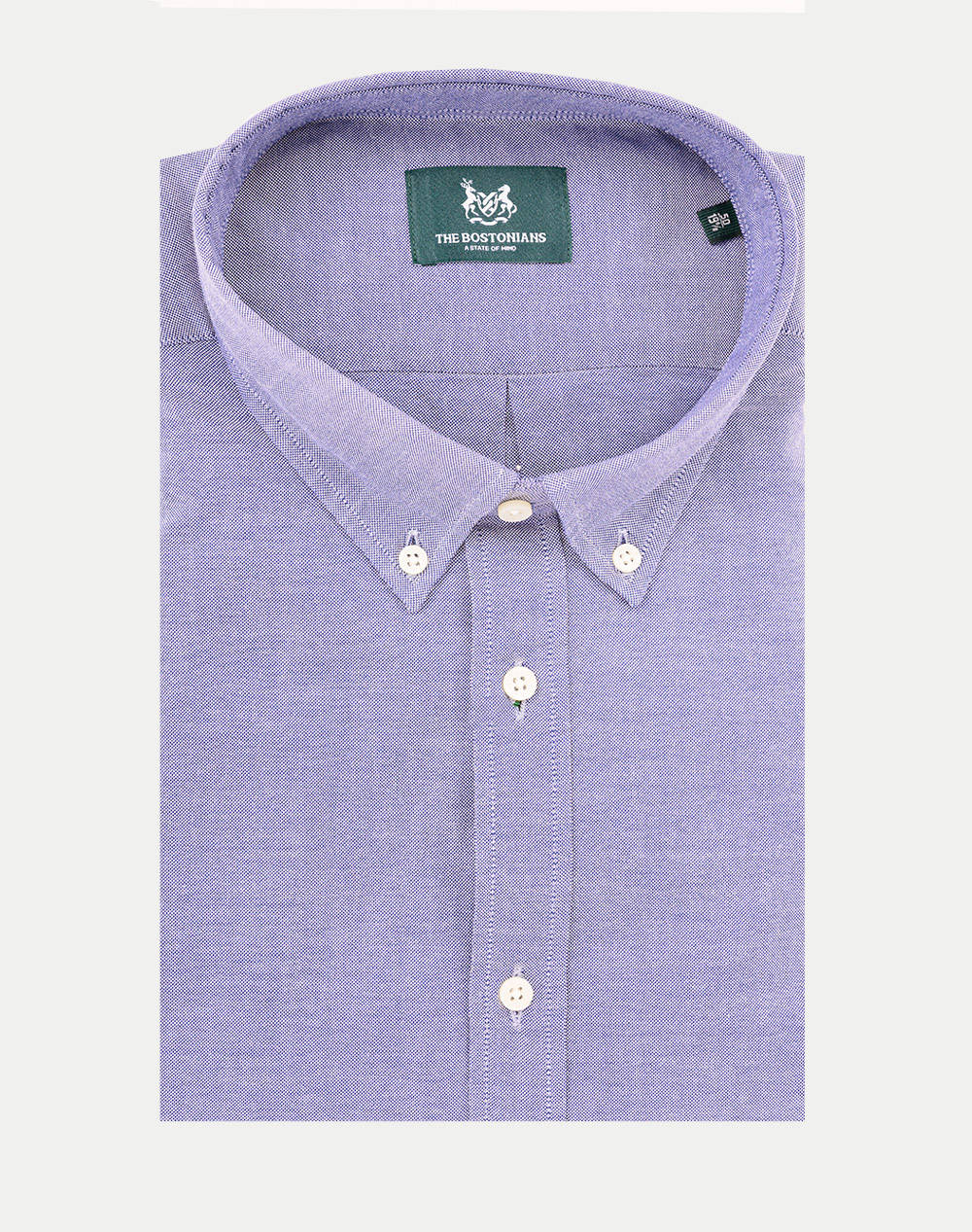 THE BOSTONIANS CAMASA OXFORD REGULAR FIT Plain OXFORD Button-down Regular Fit