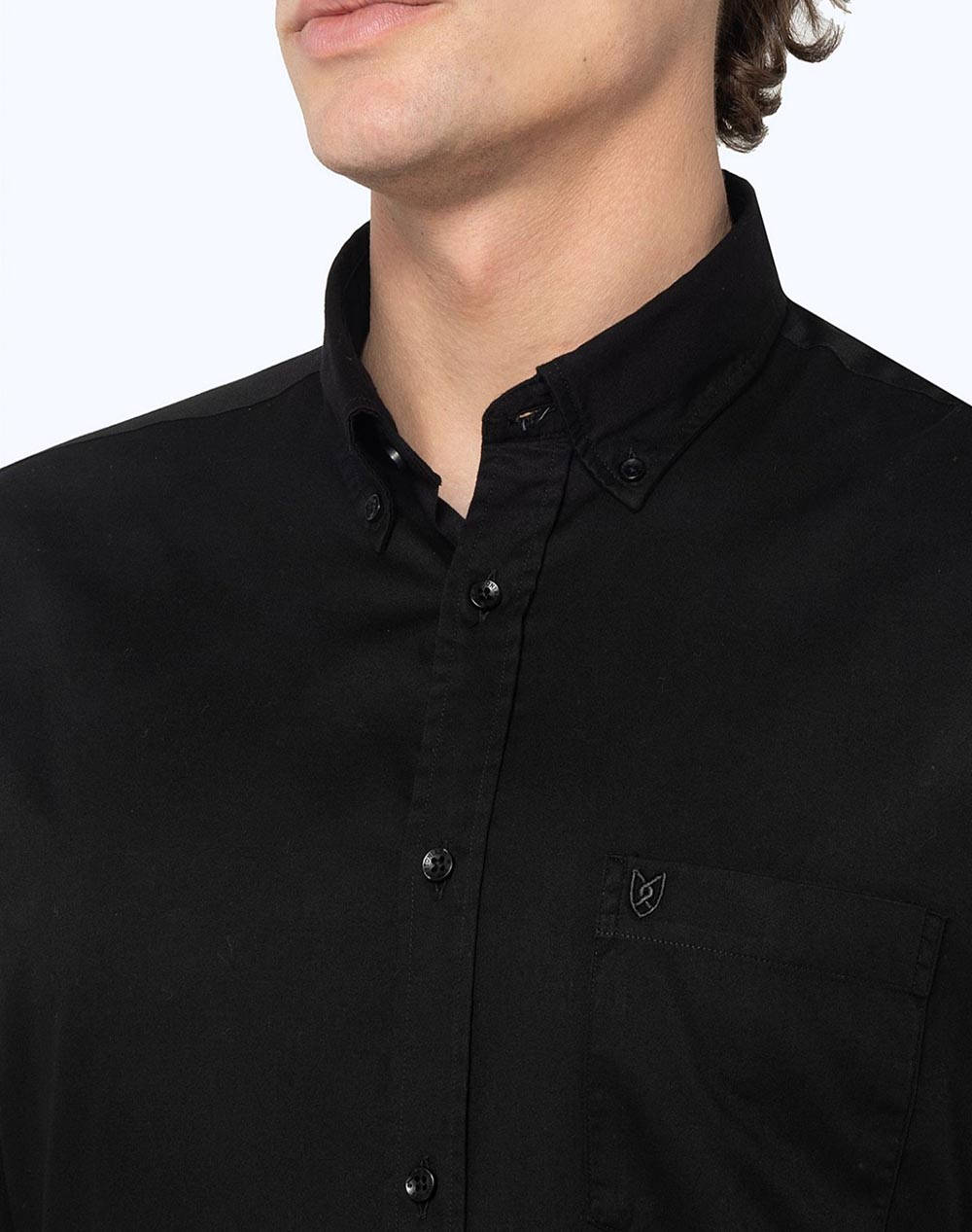 THE BOSTONIANS CAMASA REGULAR FIT Plain GABARDINE Button-down Regular Fit