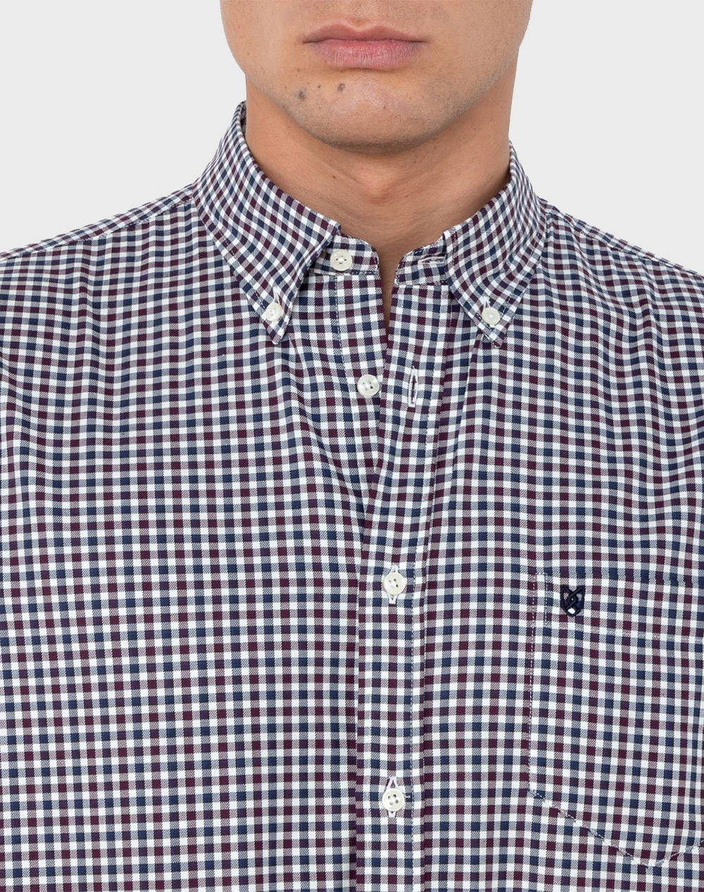 THE BOSTONIANS CAMASA CHESTER REGULAR FIT MiniCheck FLANNEL Buttondown Regular FIT