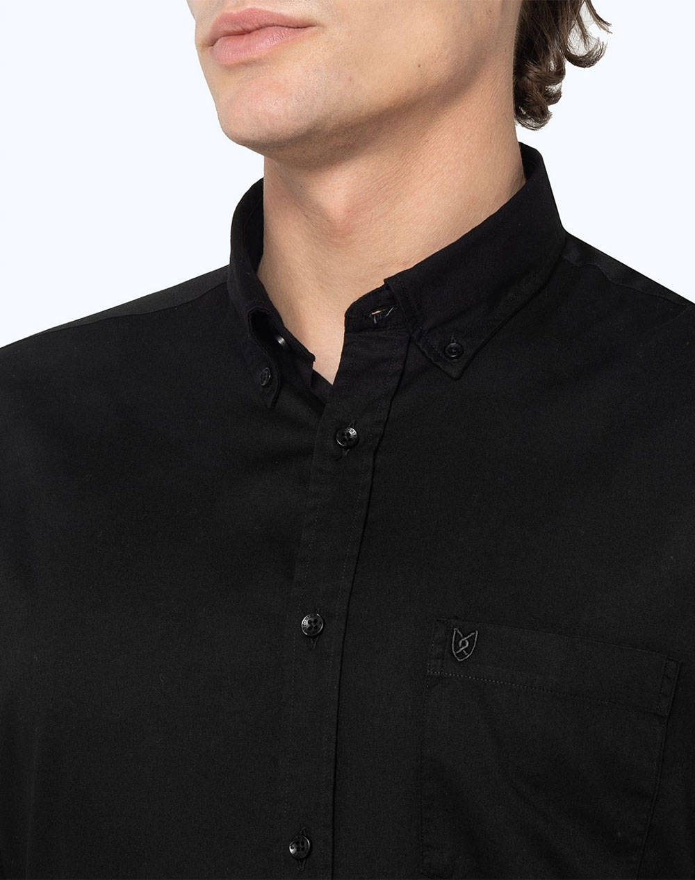 THE BOSTONIANS CAMASA REGULAR FIT Plain GABARDINE Button-down Regular Fit