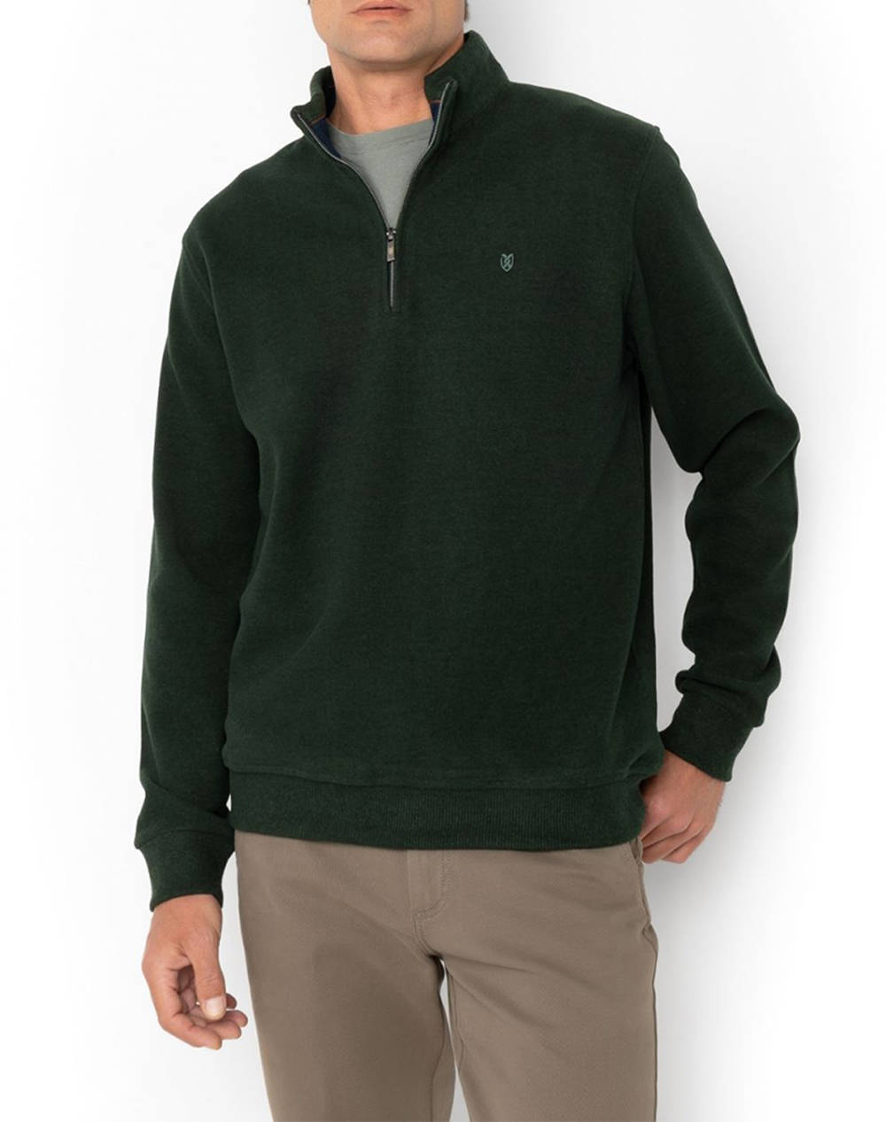 THE BOSTONIANS HANORAC DIN BUMBAC HALF ZIP REGULAR FIT