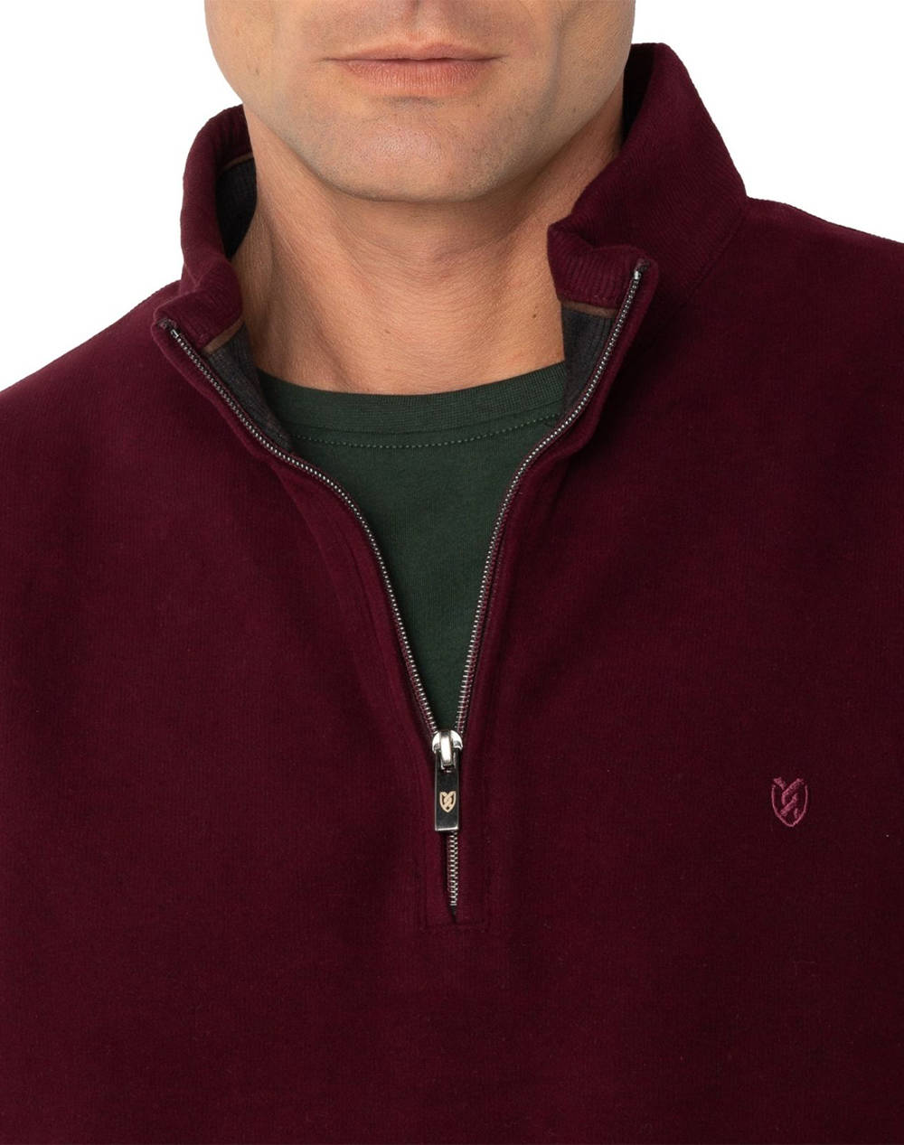 THE BOSTONIANS HANORAC DIN BUMBAC HALF ZIP REGULAR FIT