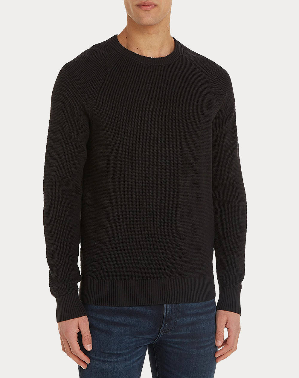 CALVIN KLEIN BADGE EASY SWEATER