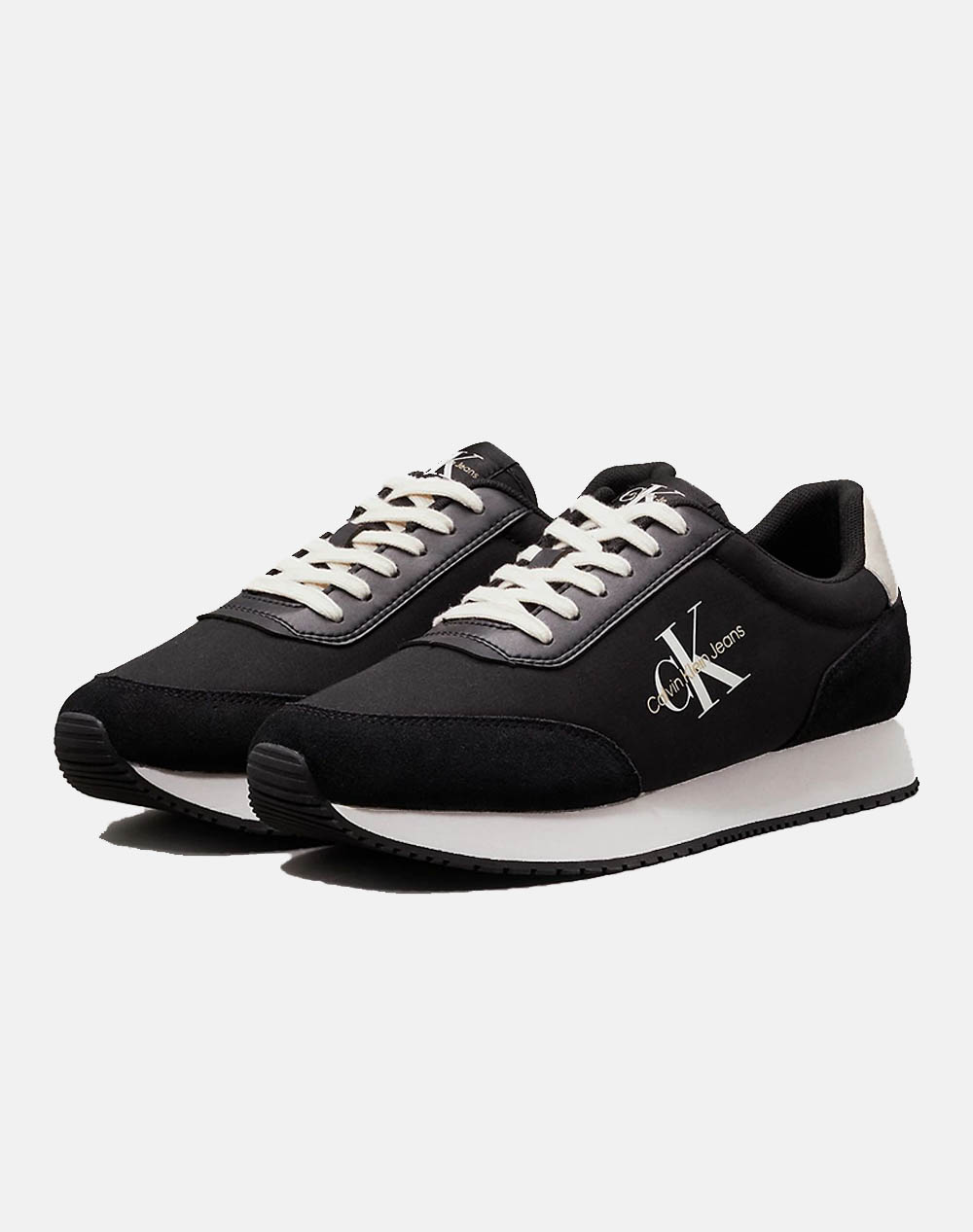 CALVIN KLEIN RETRO RUNNER LOW MIX MTL