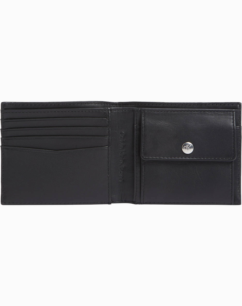 CALVIN KLEIN MONOGRAM SOFT BIFOLD W/COIN ( Dimensiuni: 11 x 9 x 1.5 cm)