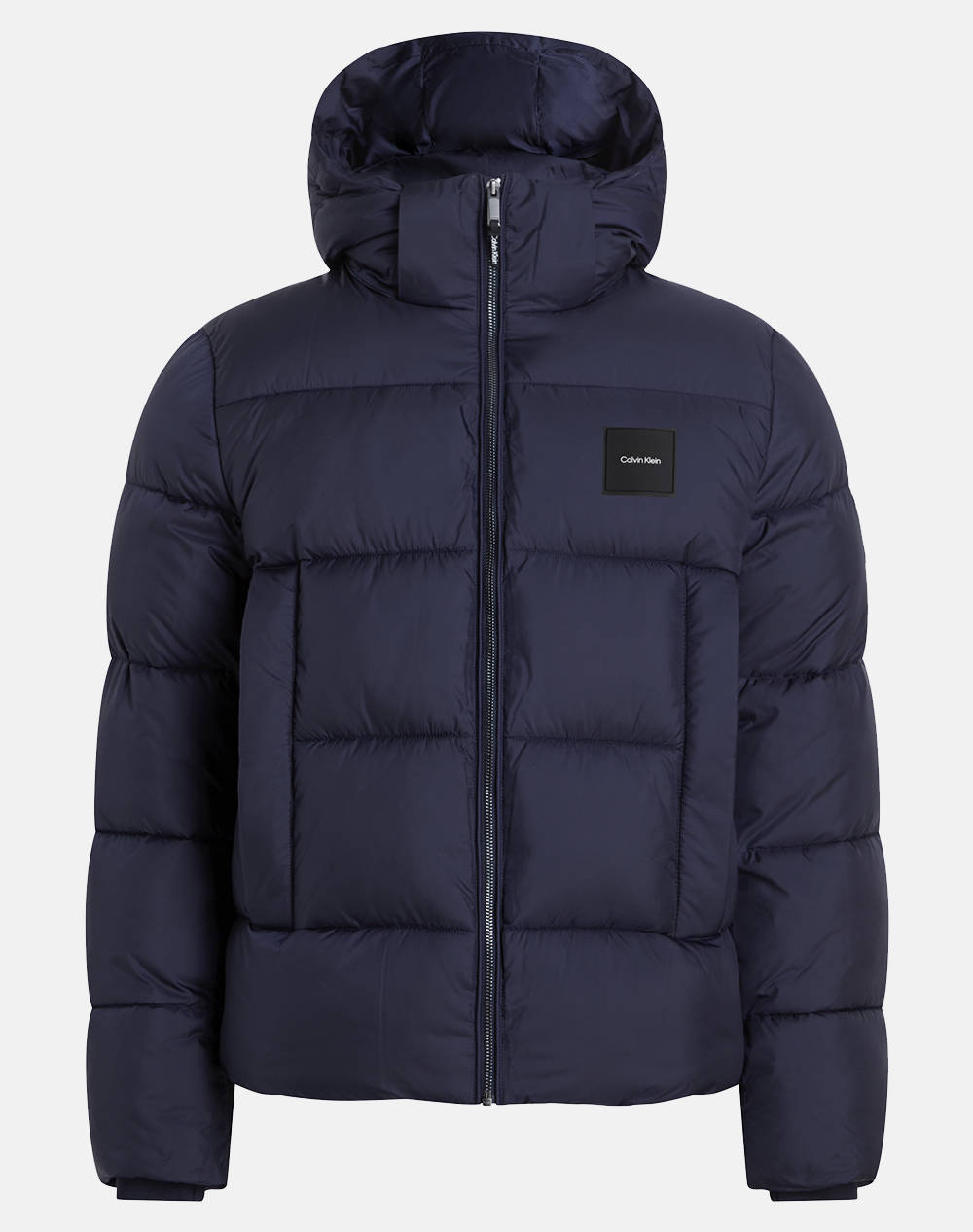 CALVIN KLEIN HOODED QUILT PUFFER MW