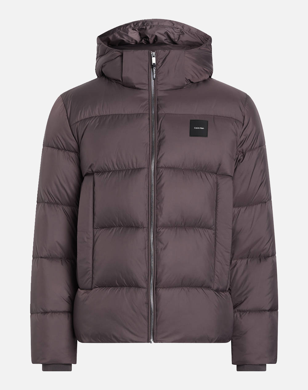 CALVIN KLEIN HOODED QUILT PUFFER MW