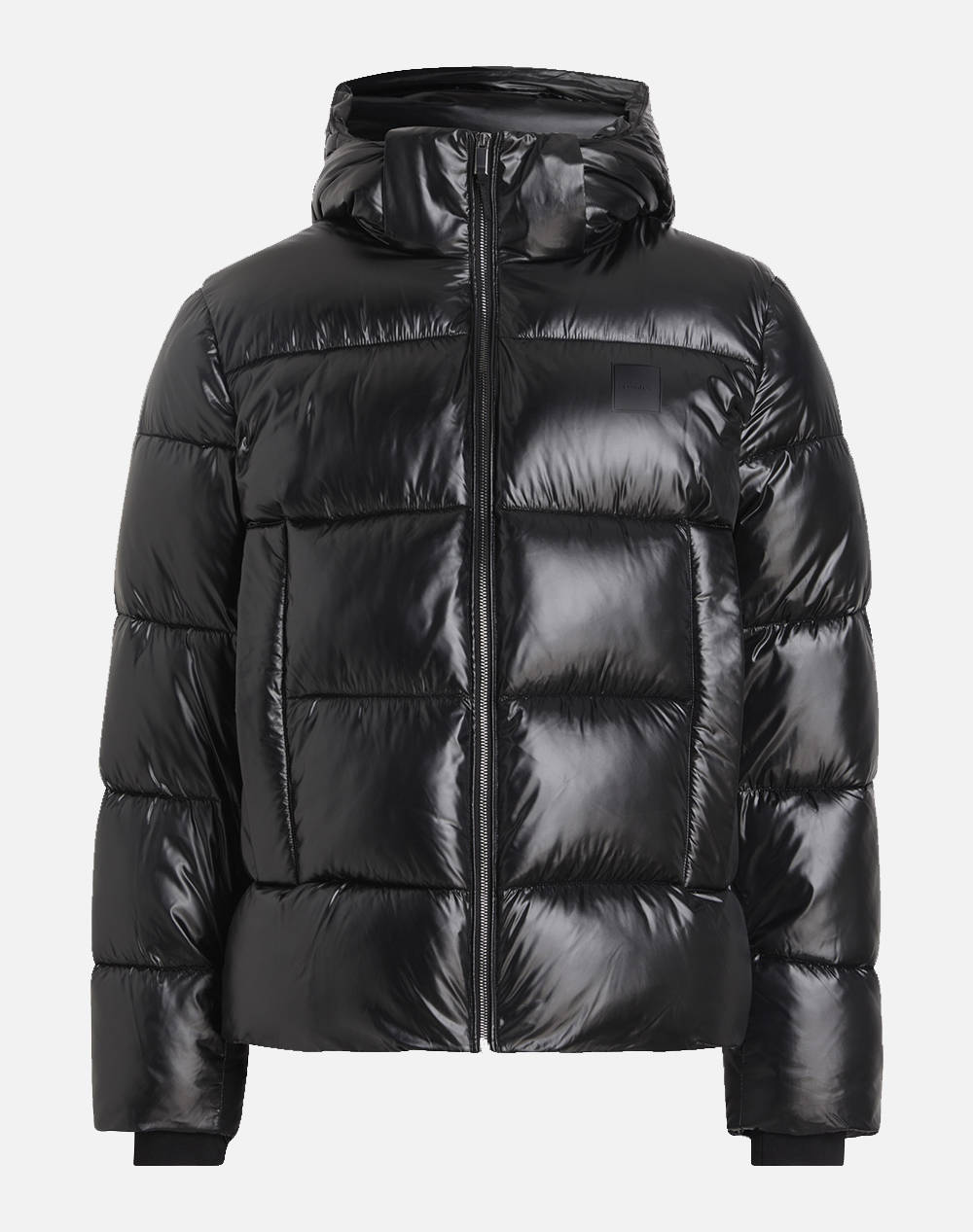 CALVIN KLEIN HOODED QUILT PUFFER MW GLOSS