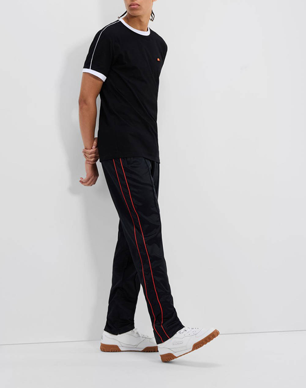 ELLESSE SARTORIA BADGE COLOURS TRICASO TRACK PANT PANTALONI DE BARBATI