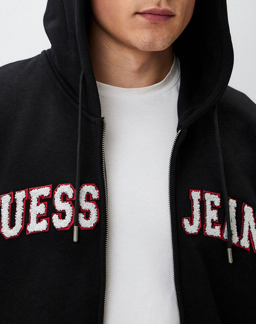 GUESS JEANS GJ ZIP HOOD REG GUESS J SWEAT HANORAC DE BARBATI