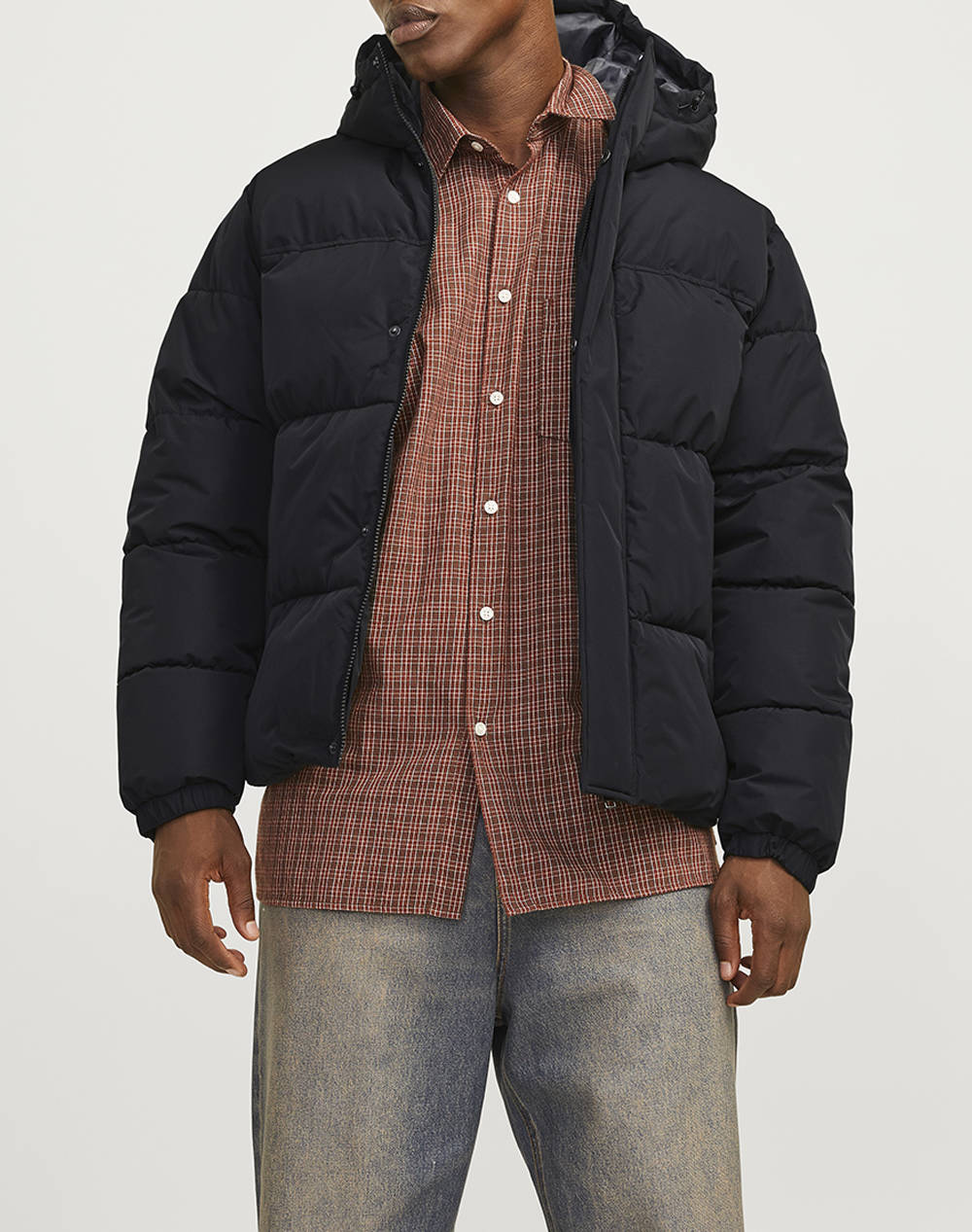 JACK&JONES JJEBRADLEY PUFFER HOOD SN