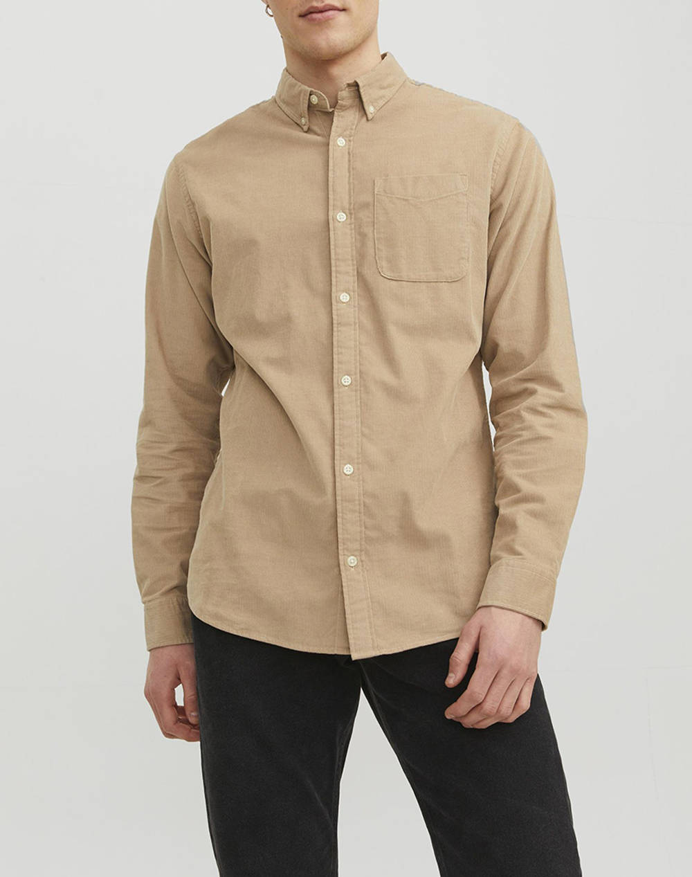 JACK&JONES JJECLASSIC CORD SHIRT LS SN