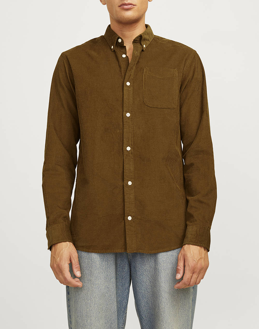 JACK&JONES JJECLASSIC CORD SHIRT LS SN