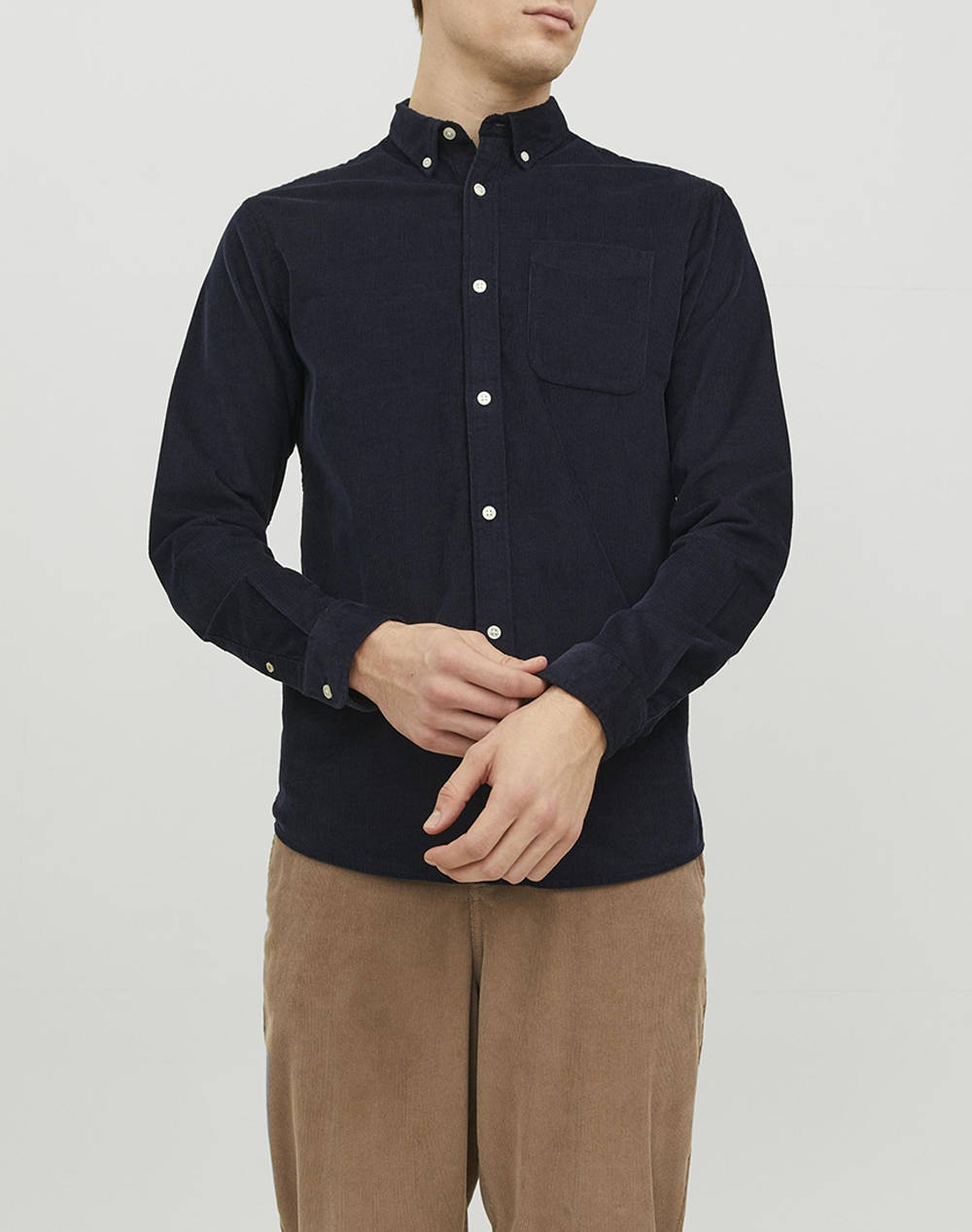 JACK&JONES JJECLASSIC CORD SHIRT LS SN