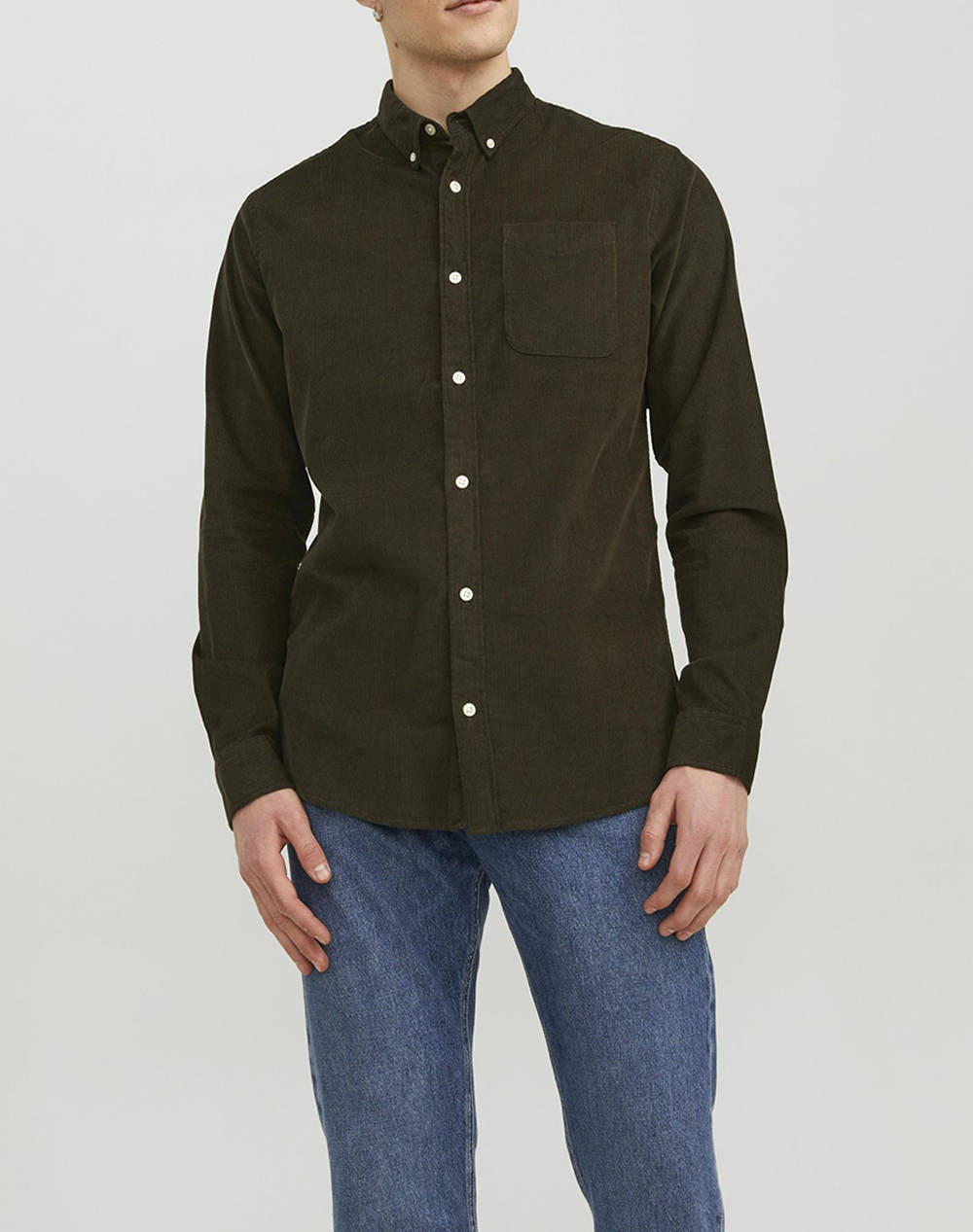 JACK&JONES JJECLASSIC CORD SHIRT LS SN