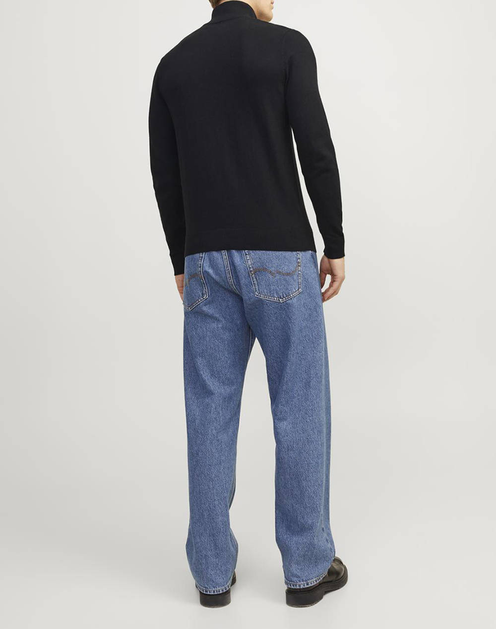 JACK&JONES JJEEMIL KNIT HALF ZIP NOOS