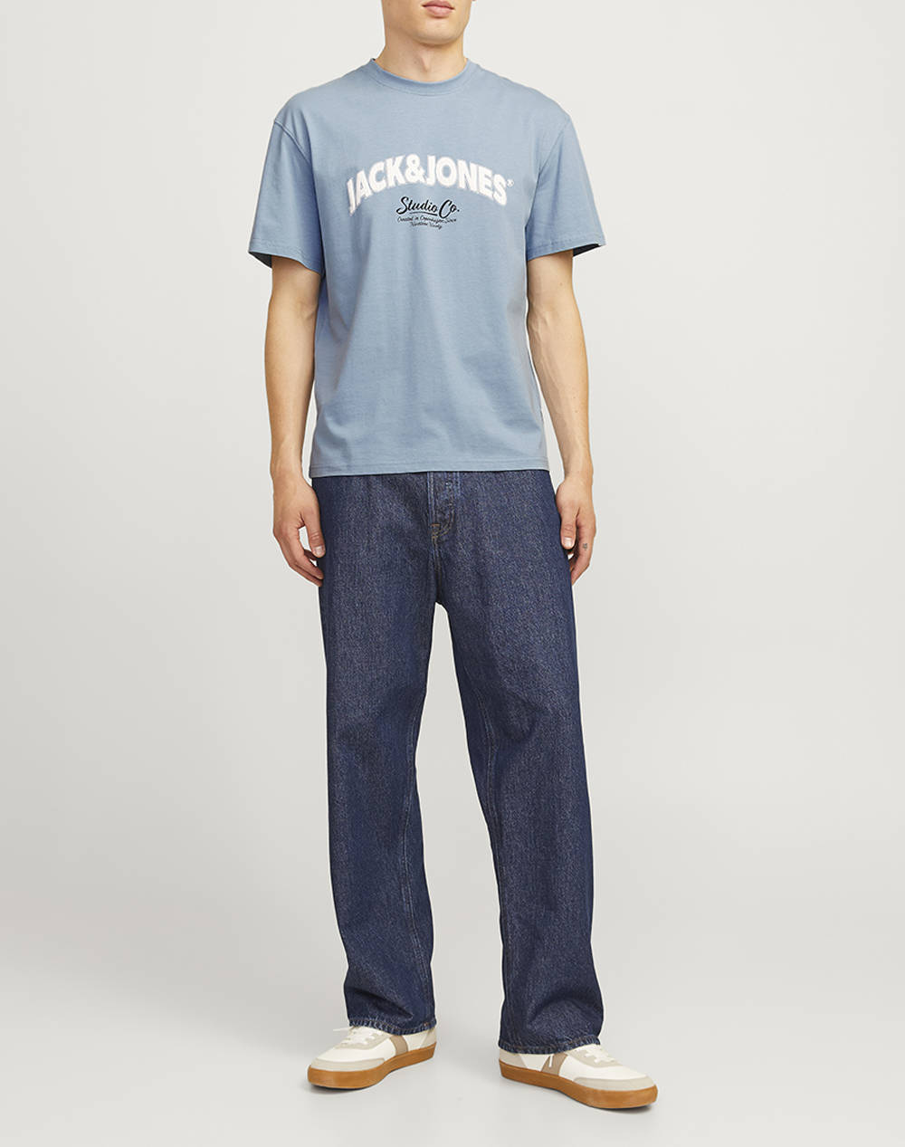 JACK&JONES JORBRONX ARCH BIG TEE SS CREW NECK LN