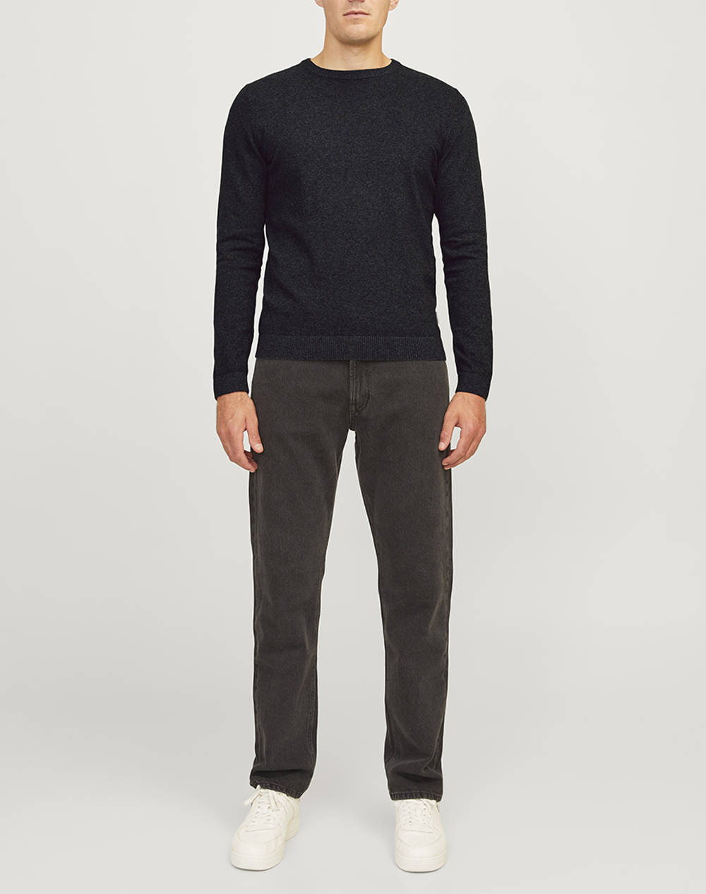 JACK&JONES JREBCALLUM KNIT CREW NECK NOOS