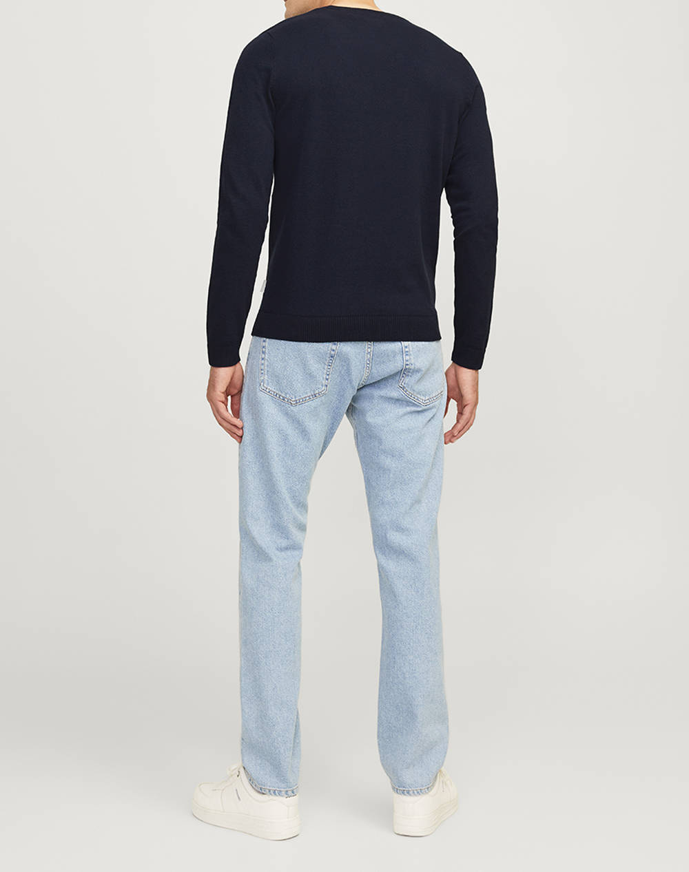 JACK&JONES JREBCALLUM KNIT CREW NECK NOOS