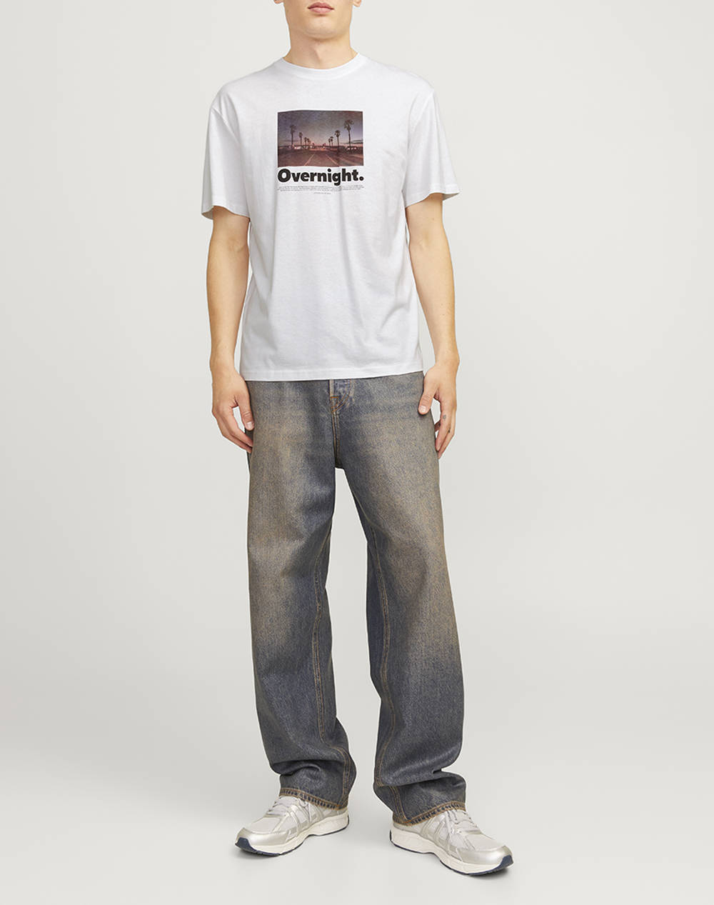 JACK&JONES JORBRONX PHOTO TEE SS CREW NECK