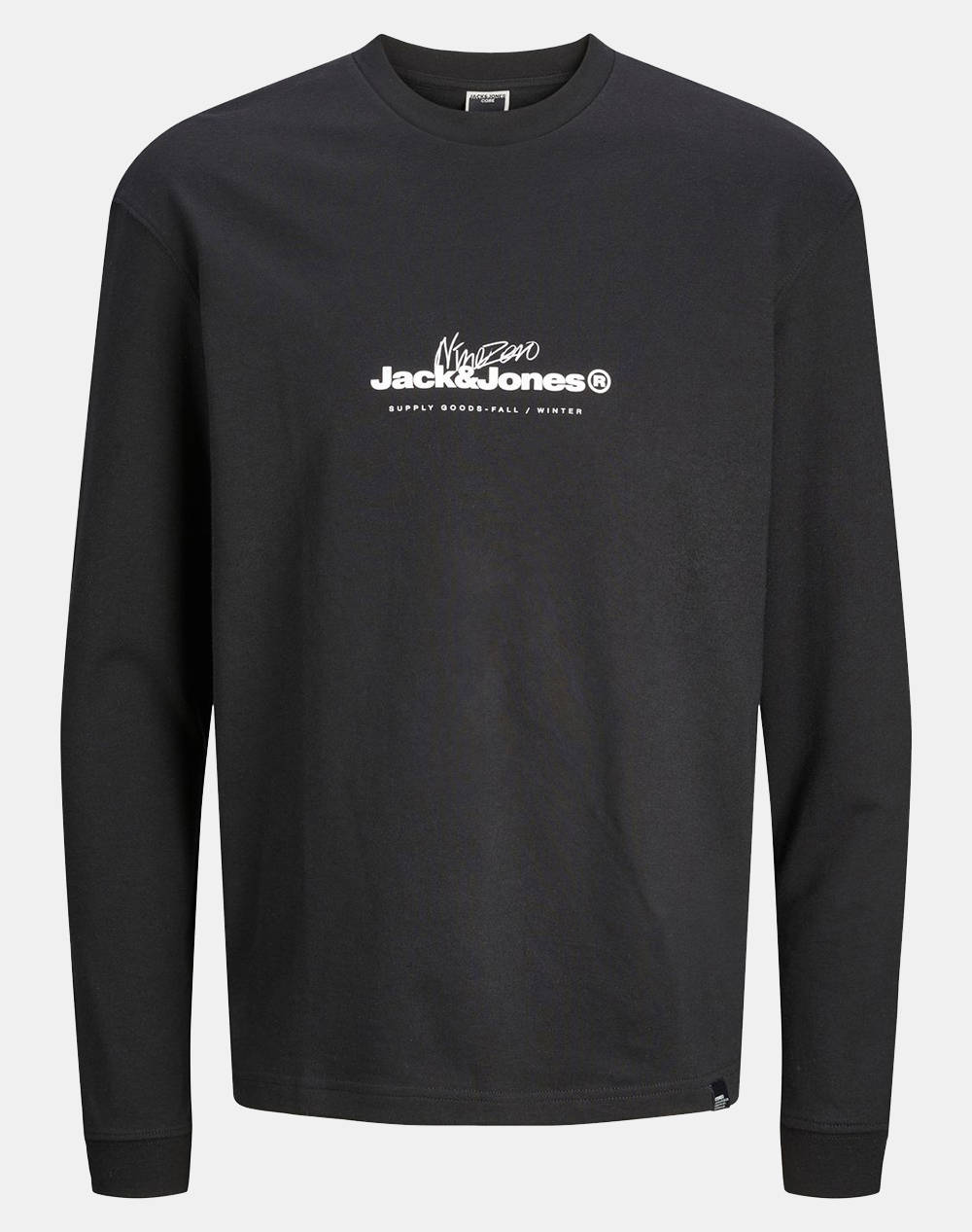 JACK&JONES JCOCHARLIE BRANDING TEE LS CREW NECK