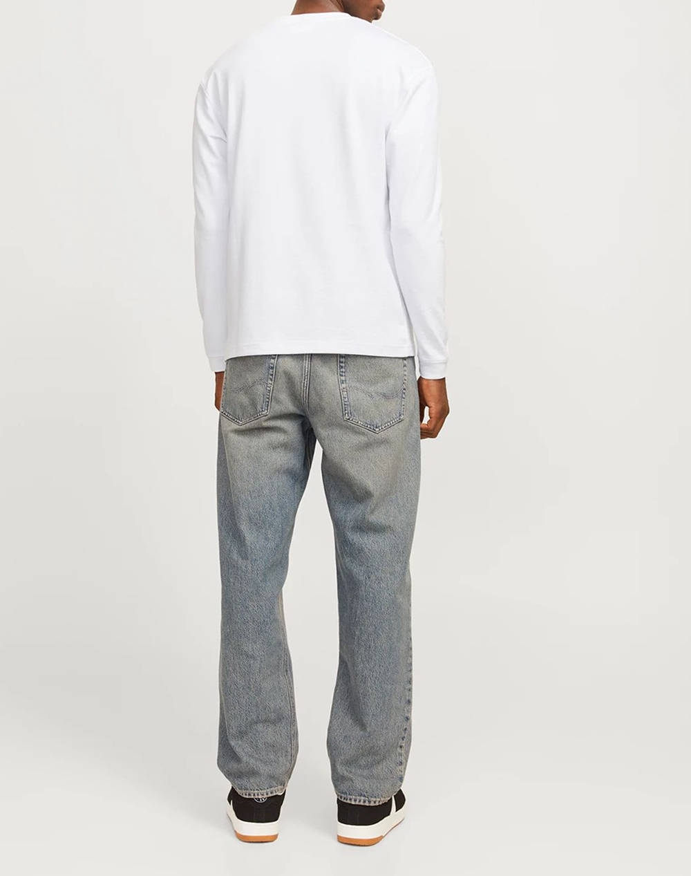 JACK&JONES JCOCHARLIE BRANDING TEE LS CREW NECK