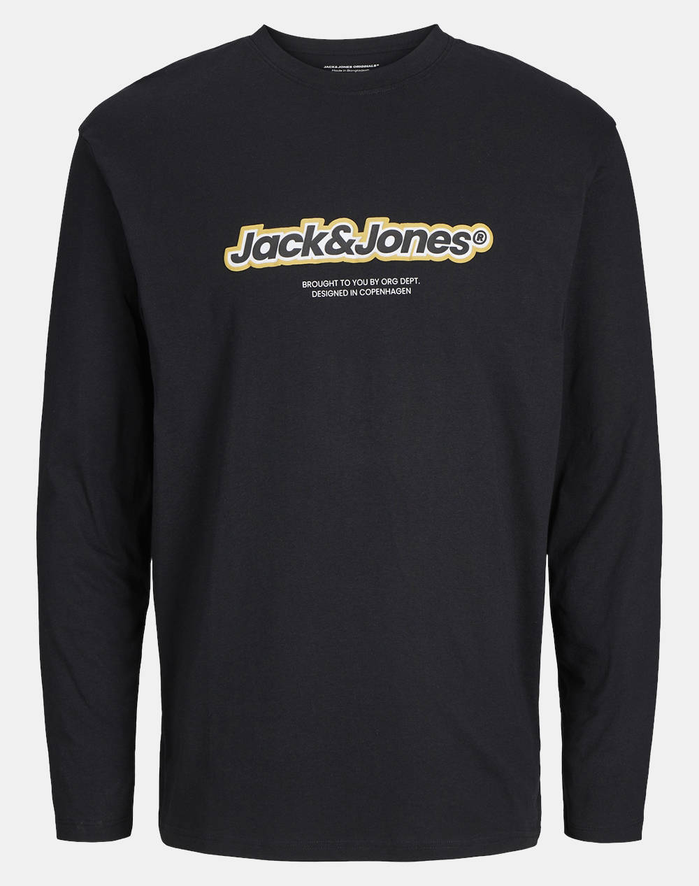 JACK&JONES JORVESTERBRO NEWTON BRANDING TEE LS CN