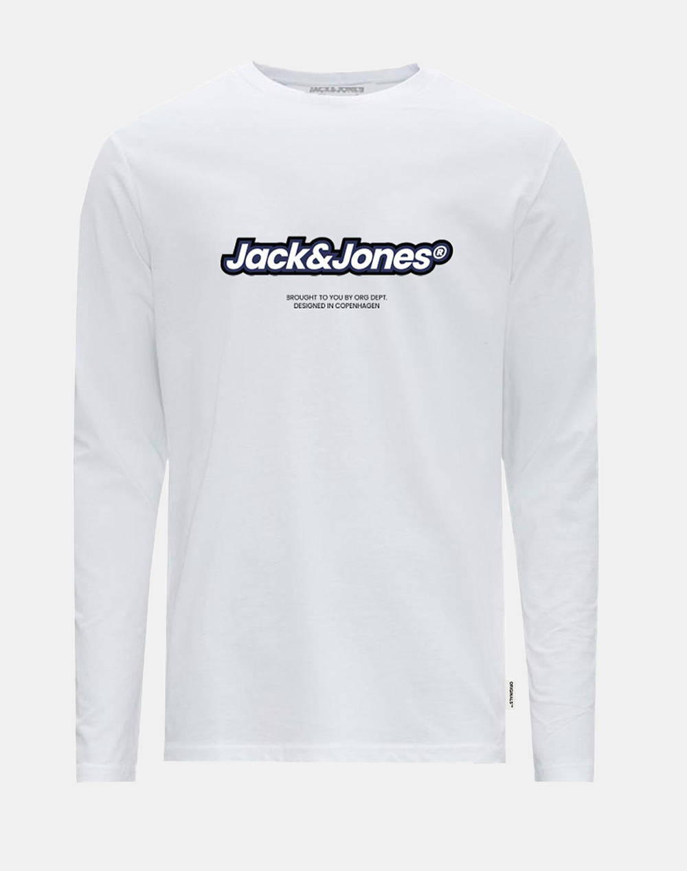 JACK&JONES JORVESTERBRO NEWTON BRANDING TEE LS CN