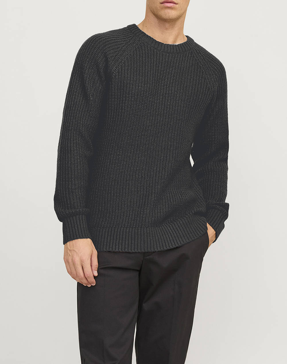 JACK&JONES JJJONES KNIT CREW NECK