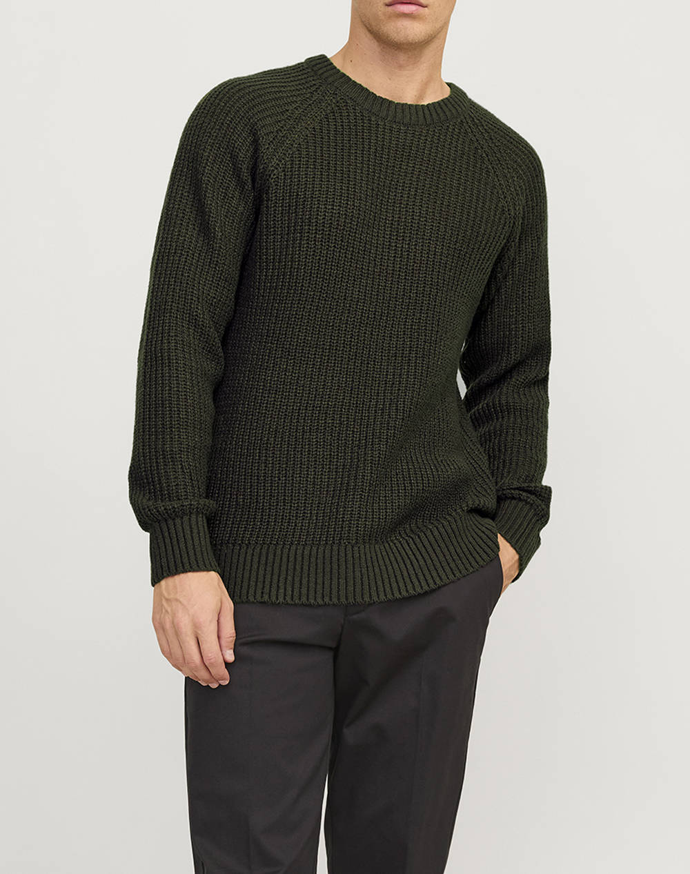 JACK&JONES JJJONES KNIT CREW NECK