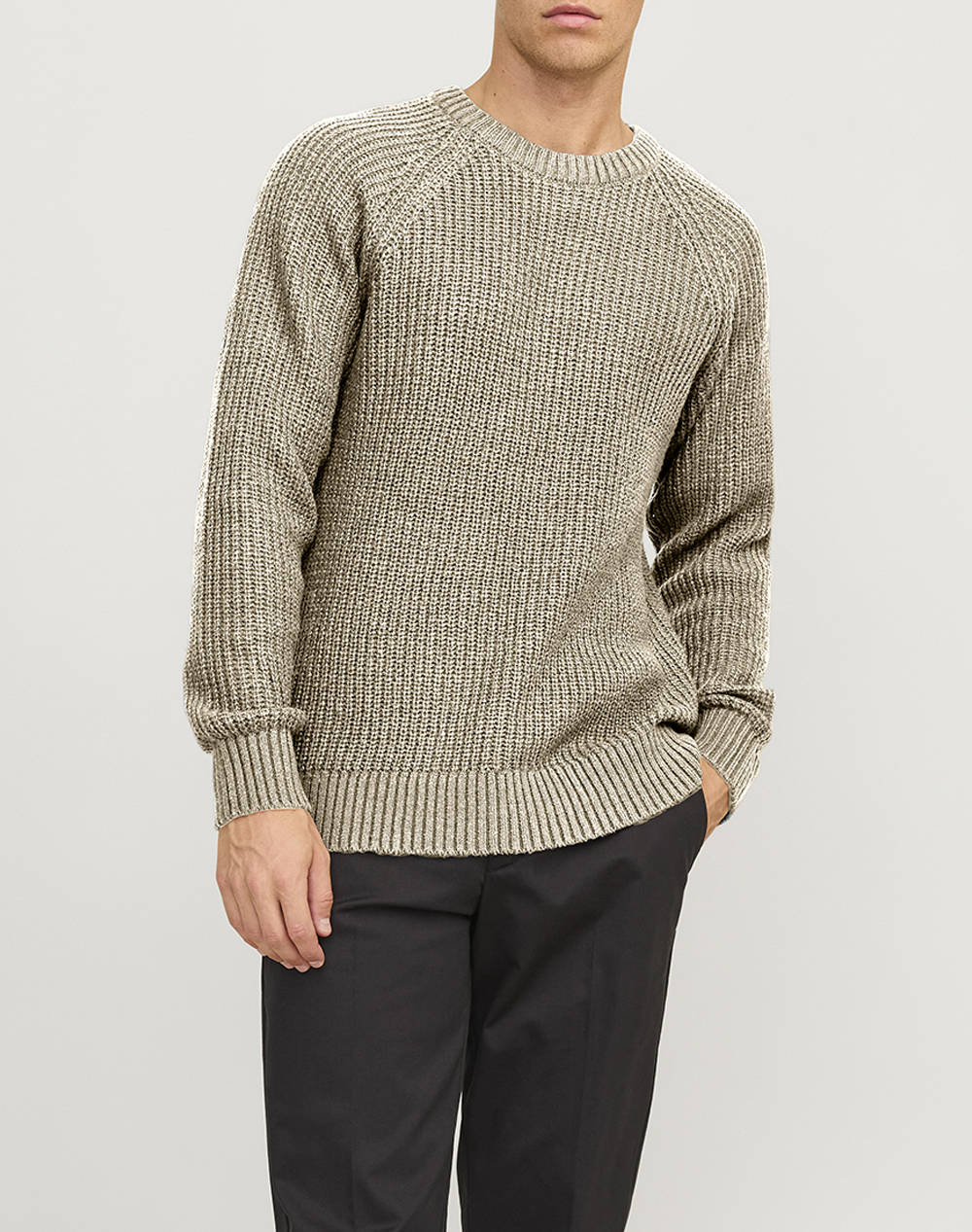 JACK&JONES JJJONES KNIT CREW NECK