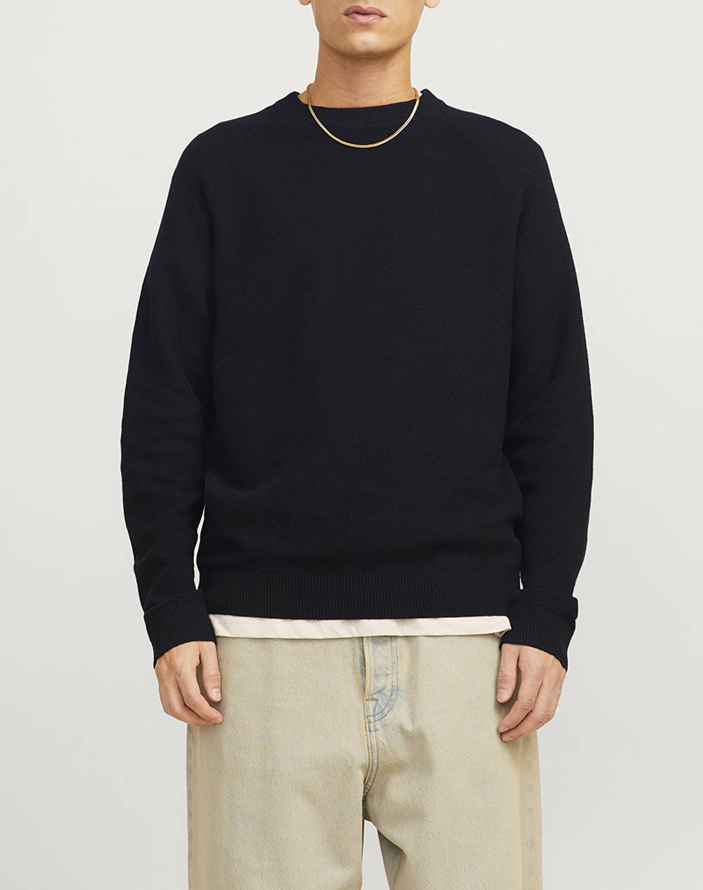 JACK&JONES JCOMAZER KNIT CREW NECK