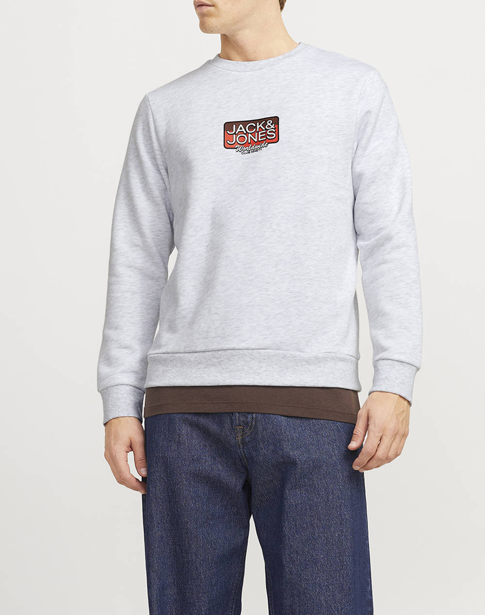 JACK&JONES JOREATON SWEAT CREW NECK FST