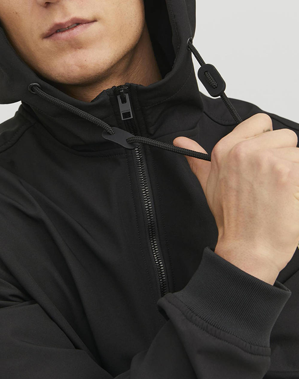 JACK&JONES JJEBASIC SOFTSHELL HOOD NOOS