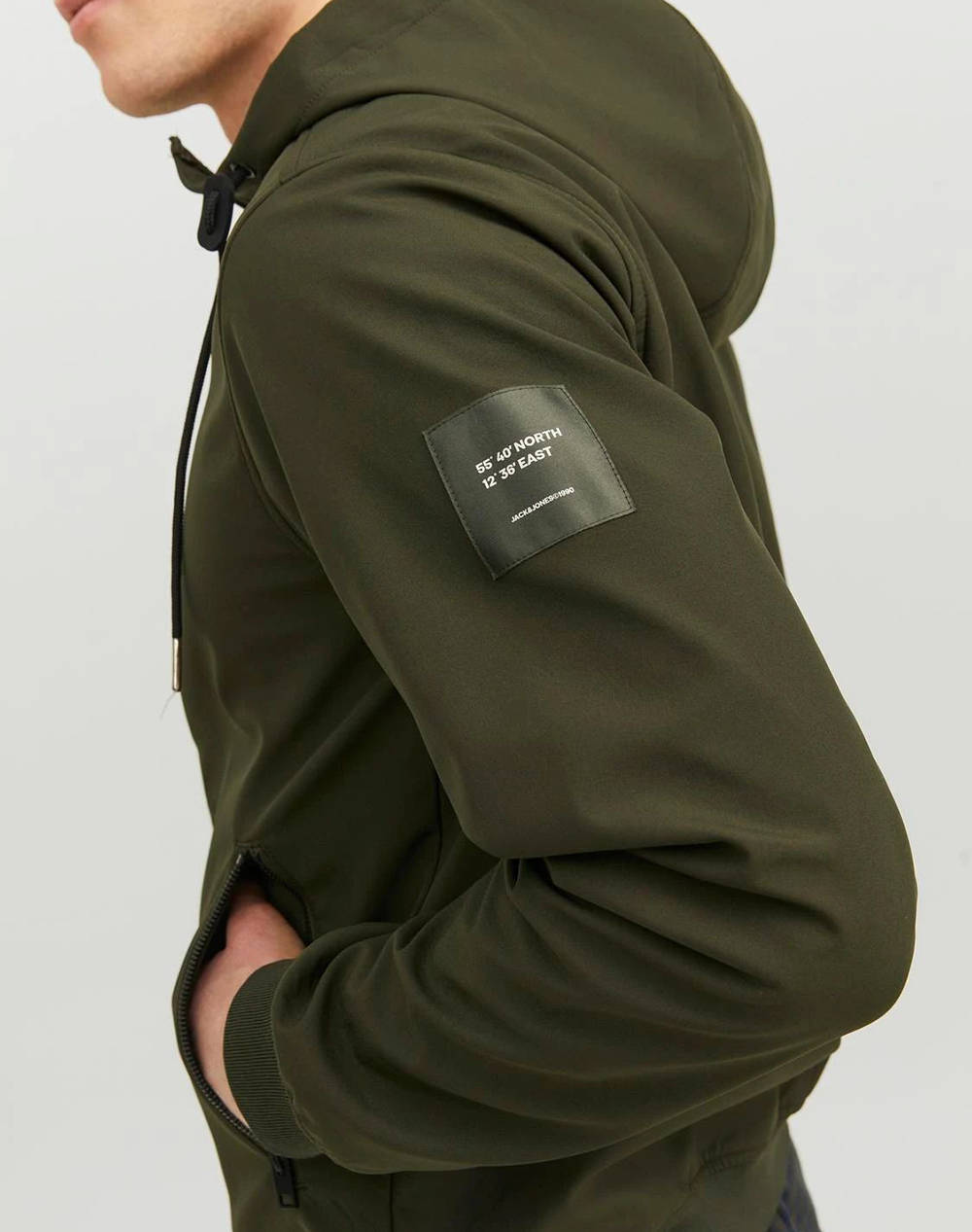 JACK&JONES JJEBASIC SOFTSHELL HOOD NOOS