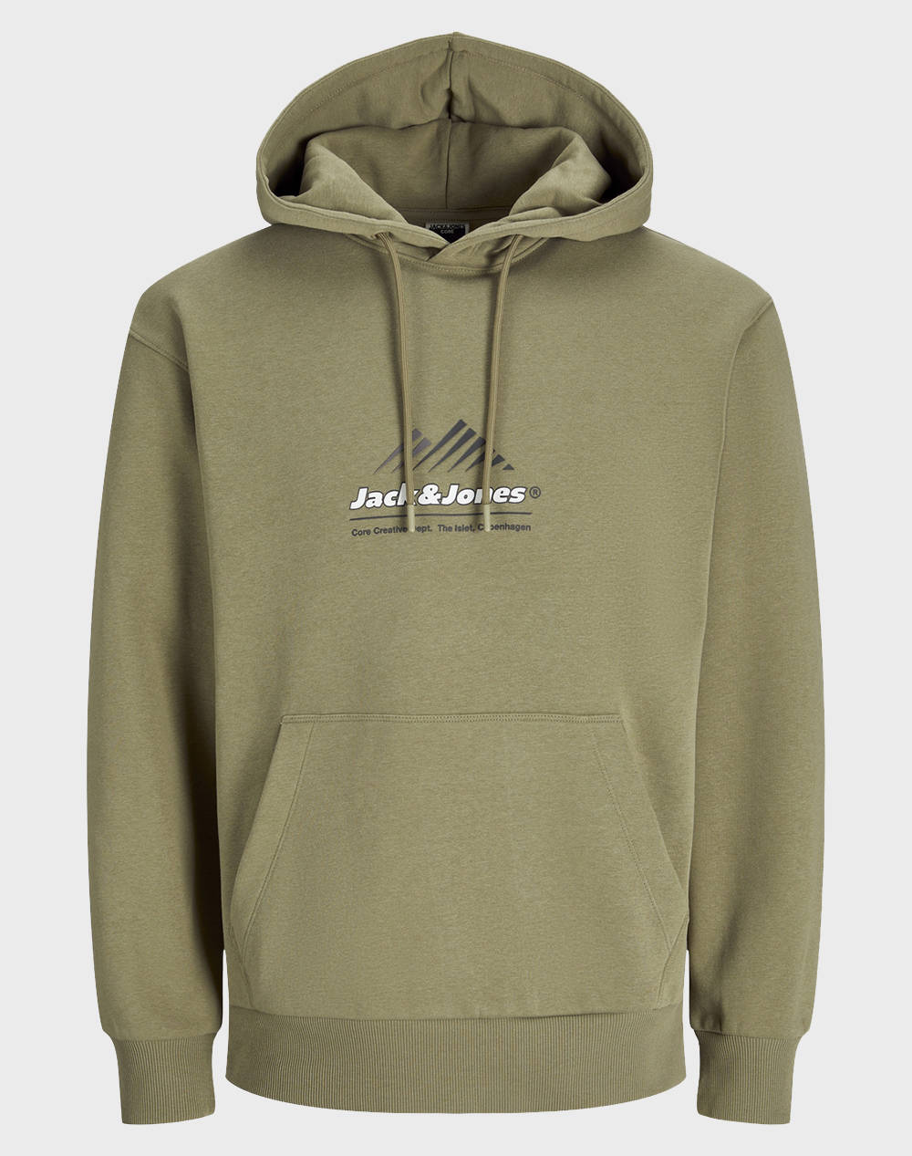 JACK&JONES JCOLIMA LOGO SWEAT HOOD BFLN